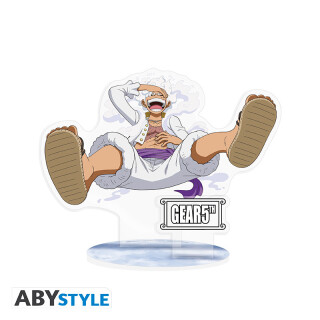 Ακρυλική Φιγούρα AbyStyle - Acryl Red Collection - One Piece - Monkey D. Luffy Gear Five (Laughing) (10cm)