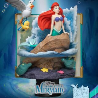 Φιγούρα Statue Beast Kingdom Toys - D-Stage Diorama - Disney Book Series - The Little Mermaid - Ariel (15cm)