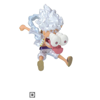 Φιγούρα Banpresto Mini One Piece 25th Anniversary (TV Animation) - WCF - Luffy Gear 5 (Metallic) - Luffy (Eyes Popping Out) (D) (7cm)