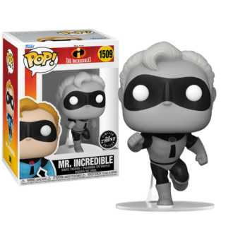 Φιγούρα Funko POP! Disney - The Incredibles - Mr. Incredible (Black and White Chase) #1509 (1+1 Pack)