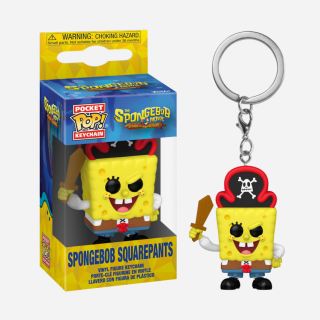 Μπρελόκ Φιγούρα Funko Pocket POP! Keychain The SpongeBob Movie - Search for SquarePants (2025) - SpongeBob SquarePants (Pirate)