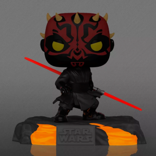 Φιγούρα Funko POP! Deluxe Star Wars - Red Saber Series - Darth Maul (Special Edition) (Glows in the Dark) #520