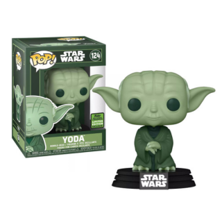 Φιγούρα Funko POP! Star Wars - Yoda (Green Deco) (2021 Spring Convention Limited Edition) #124