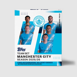 Κάρτες Sports Trading Cards - Topps Team Set 2025-26 - Manchester City (6 Packs)