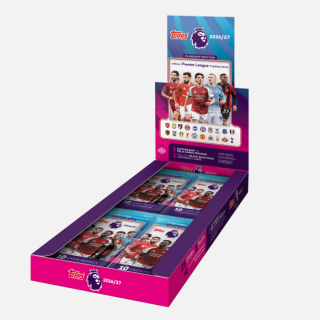 Sports Trading Cards Topps - 2026-27 Premier League Soccer - Flagship Hobby Box (8 Packs)