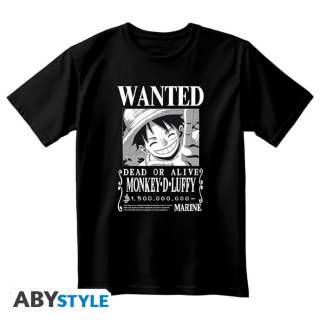 Μπλούζα AbyStyle T-Shirt - One Piece - Monkey D. Luffy (Wanted) (L)