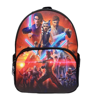 Τσάντα Πλάτης Loungefly - Mini Backpack - Star Wars - The Clone Wars