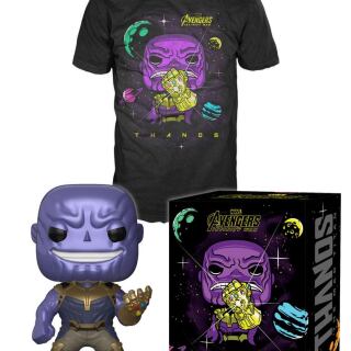 Φιγούρα Funko POP! & Tee Box - Marvel - Avengers Inifinity War - Thanos (L)