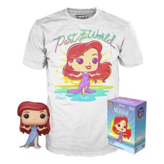 Φιγούρα Funko POP! & Tee Box - The Little Mermaid - Ariel (Diamond Collection) (L)