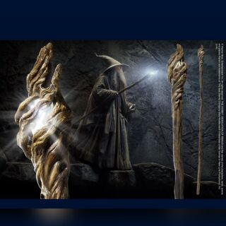 Ραβδί Noble Collection - The Hobbit - Illuminating Staff of Gandalf (185cm)