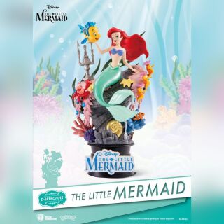 Φιγούρα Statue Beast Kingdom Toys - D-Stage Diorama - Disney Classic Series - The Little Mermaid - Ariel (15cm)