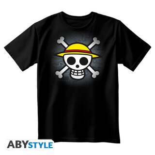 Μπλούζα AbyStyle T-Shirt - One Piece - Straw Hat Pirates (Skull) (XL)