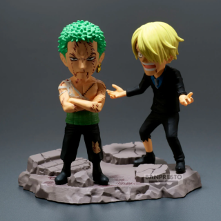 Φιγούρα Banpresto One Piece - Log Stories - Roronoa Zoro and Sanji (Nothing Happened) (8cm)