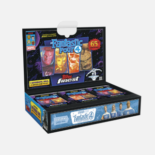 Συλλεκτικές Κάρτες Topps Finest 2026 - The Fantastic Four 65th Anniversary - Hobby Box (10 Packs)