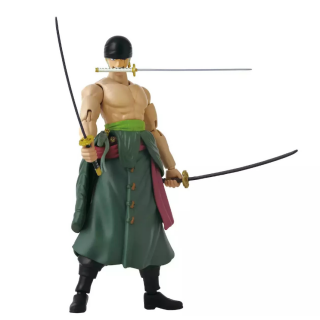 Φιγούρα Toei Animation Action Figure - Anime Heroes - One Piece - Roronoa Zoro (Three Sword Style) (17cm)
