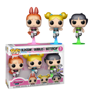 Funko POP! 3-Pack Powerpuff Girls - Blossom / Bubbles / Buttercup (Diamond Collection) (1000 Pieces) (2023 SDCC Limited Edition)