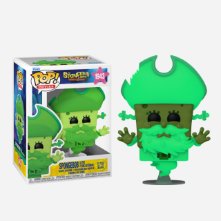 Funko POP! The SpongeBob Movie - Search for SquarePants (2025) - SpongeBob as the Flying Dutchman (Glows in The Dark) #1943