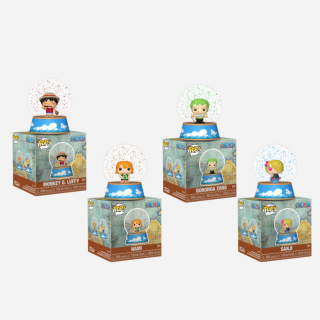 Φιγούρα Funko POP! Mini Snow Globe One Piece - Luffy / Zoro / Sangi / Nami (Random)