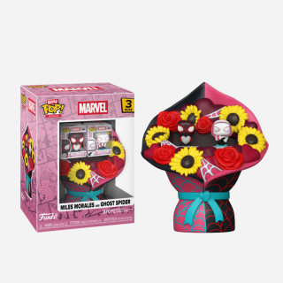 Φιγούρα Funko POP! Bitty Bouquet Marvel - Spider-Man - Miles Morales and Ghost Spider (Valentine)