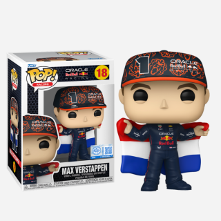 Φιγούρα Funko POP! Racing - Formula 1 - Oracle Red Bull - Max Verstappen (with Dutch Flag) (Special Edition) #18
