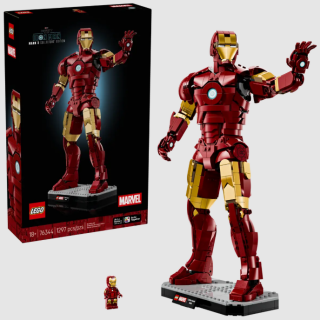 Lego (76344) - Marvel - Infinity Saga - Iron Man Mark 3 Collectors' Edition (1297 Pieces)