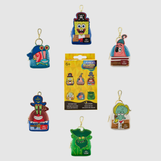 Loungefly Keychain - Cosplay Mystery Mini Backpack Charm - SpongeBob SquarePants
