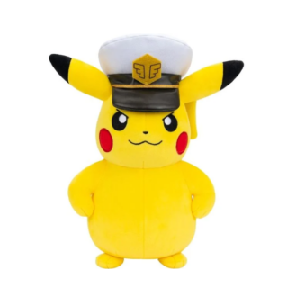 Λούτρινο Plush - Pokemon - Captain Pikachu (20cm)