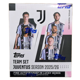 Κάρτες Sports Trading Cards - Topps Team Set 2025-26 - Juventus (6 Packs)