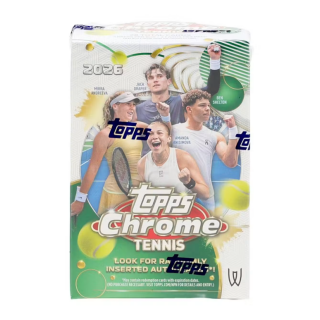 Sports Trading Cards Topps - 2026 Tennis - Chrome Value Box (7 Packs)